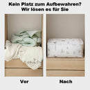 Faltbare Aufbewahrungstasche mit großem Fassungsvermögen