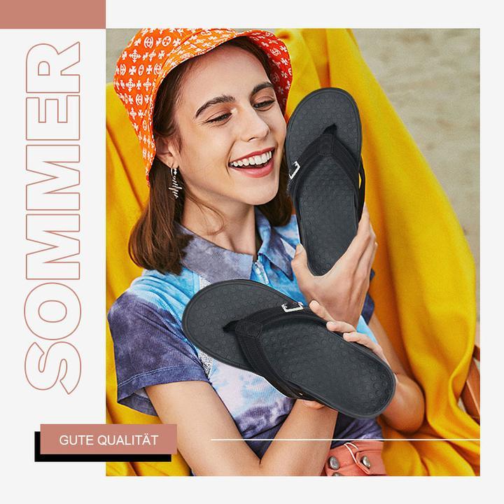 Orthopädische Sandalen im Sommer