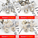 Abnehmbare Hemdknöpfe 10 Stück