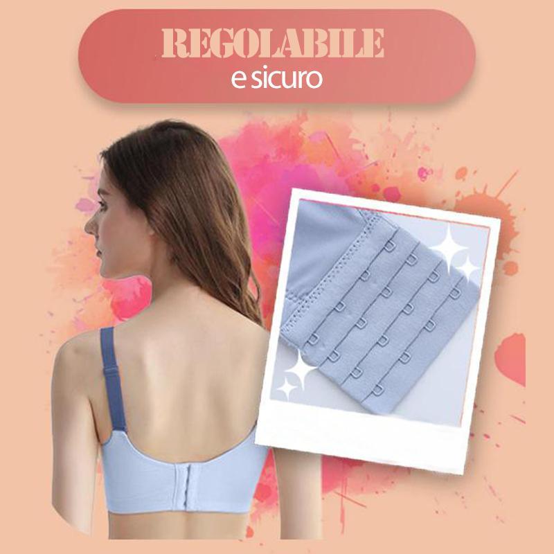 Reggiseno contenitivo traspirante oversize senza bordi