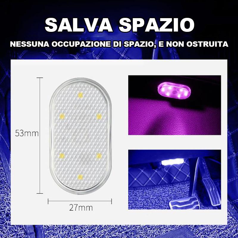 LUCE SENSORE A LED PER INTERNI AUTOMOBILISTICI