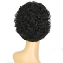 Natürliche kurze lockiges Haar Perücke für Frauen