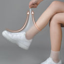 Wiederverwendbare rutschfeste wasserdichte Überschuhe