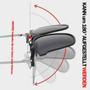 Polarisierte Clip-On-Clip-Top-Sonnenbrille aus Metall für Korrektionsbrillen