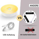 LED-Licht mit Bewegungsmelder, USB wiederaufladbar
