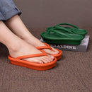 Rutschfeste, verschleißfeste Plateau-Flip-Flops