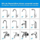 Drehbarer Doppelfunktions-Bubbler-Wasserhahnkopf