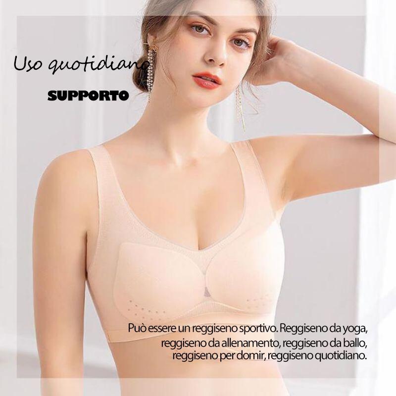 Reggiseno senza cuciture in seta di ghiaccio ultrasottile