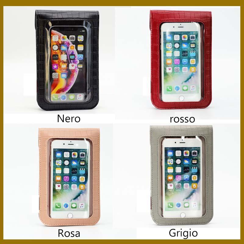 Borsa portatile per cellulare con touch screen