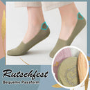 Frei geschnittene rutschfeste Eisseidenstrümpfe 3 Paar