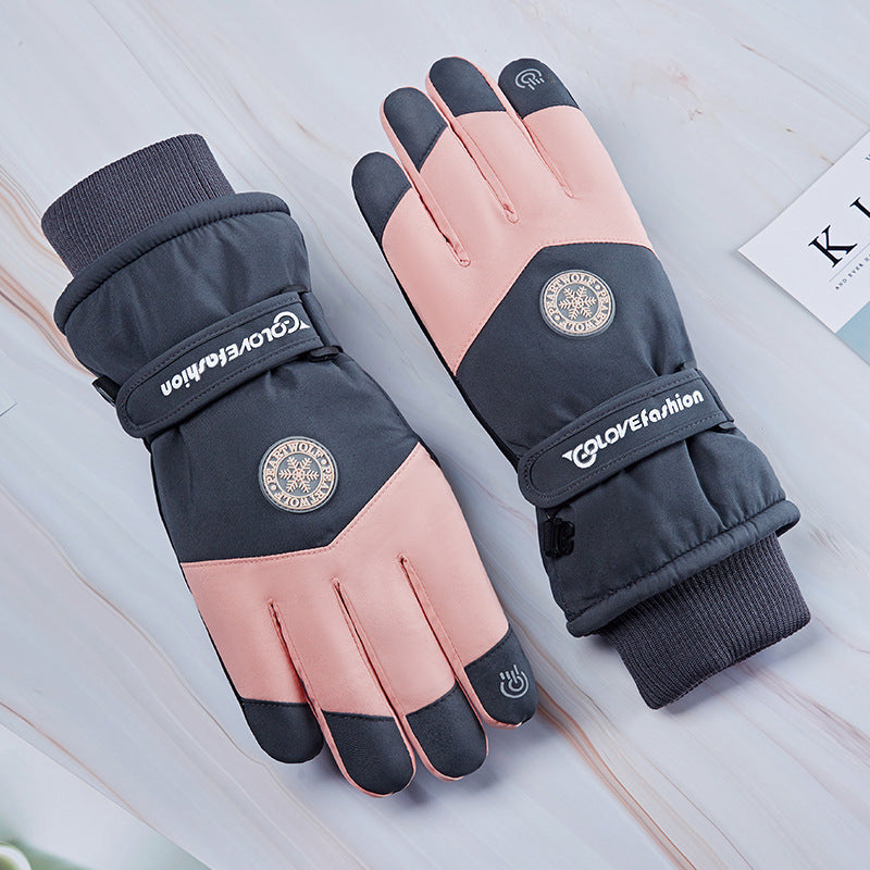 Winter-Kaschmir-Skihandschuhe