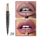 16 Farben langanhaltender Lippenstift + Lipliner Combo