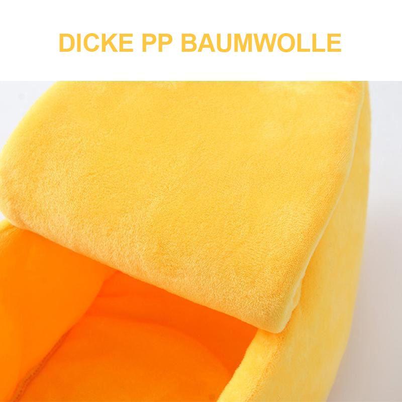 Bananen-Haustierbett