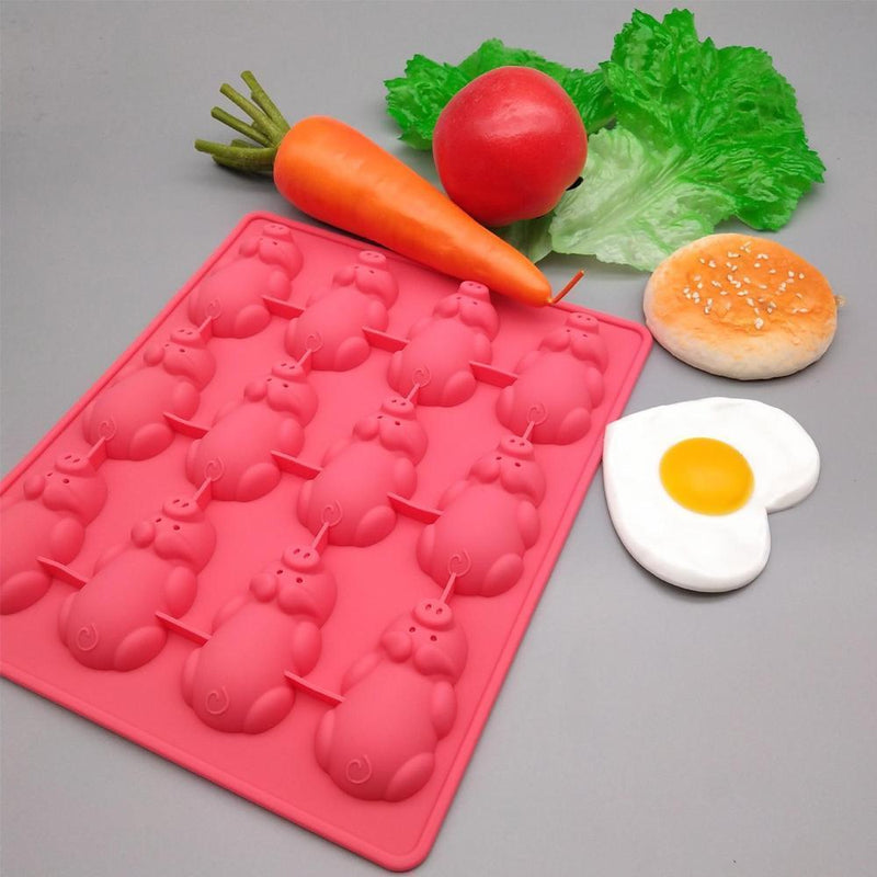 kleines Schwein-Silikonform für backen