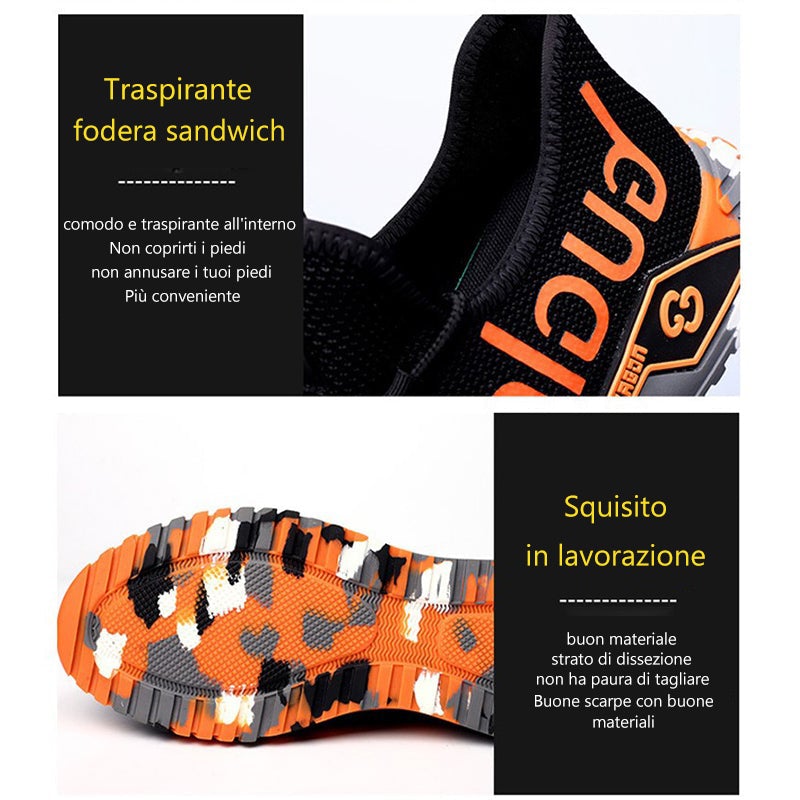 Scarpe sportive leggere e traspiranti