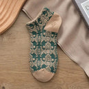 Literarischer Hof-Stil Vintage-Socken (5 Paare)