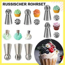 Spritztüllen Set aus Edelstahl