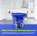 Leistungsstarke Reinigungspaste für Edelstahl-Kochgeschirr