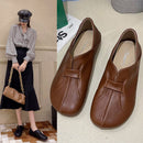 Butterfly Knot Weiche Slip-on-Lederschuhe