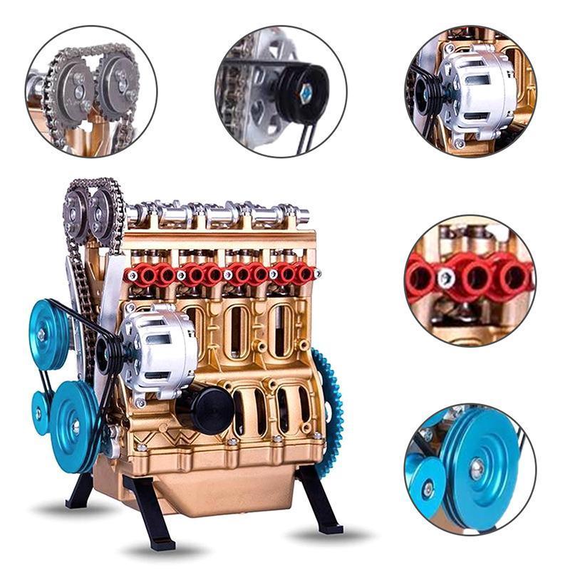 Modello di motore per auto full metal a 8 cilindri