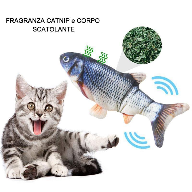 GIOCATTOLO PESCE PER GATTI