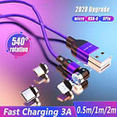 540° drehbares - Datenkabel + 3A Fast Charging