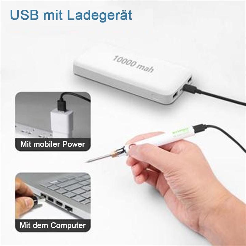 USB TRAGBARES ELEKTRISCHES LÖTEISEN-SET