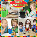 Aufgebauter LEGO Becher