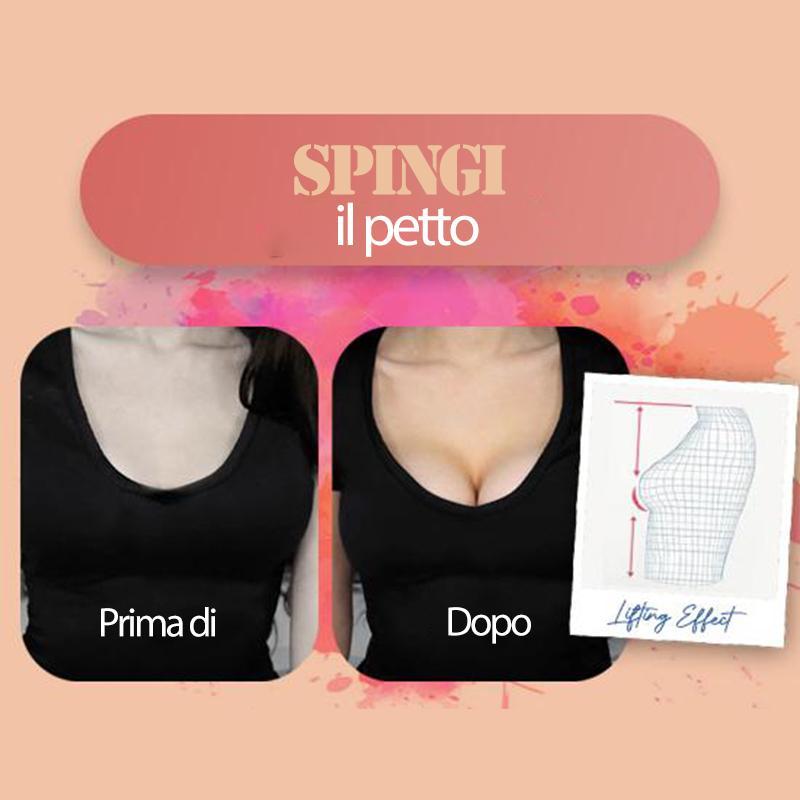 Reggiseno contenitivo traspirante oversize senza bordi