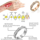 Drehring aus thermogenem Moissanit