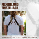 Achseltasche mit doppelter Schulter