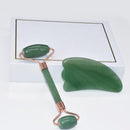 Haut entspannen Jade Roller Massagegerät