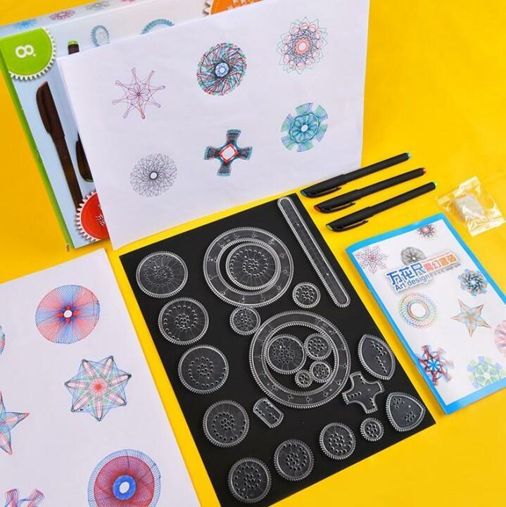 Regelsatz für das Zeichnen von Spirographen