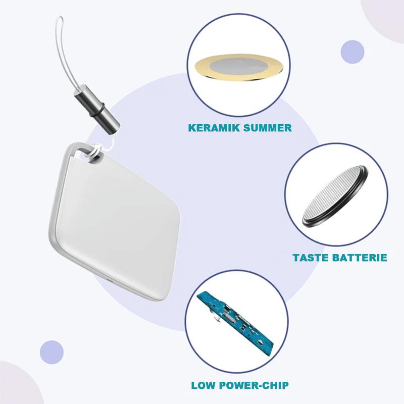 Intelligenter Bluetooth-Tracker mit verlorenem Alarm