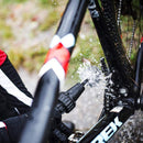 Mit Wasser betriebene Reinigungsbürste