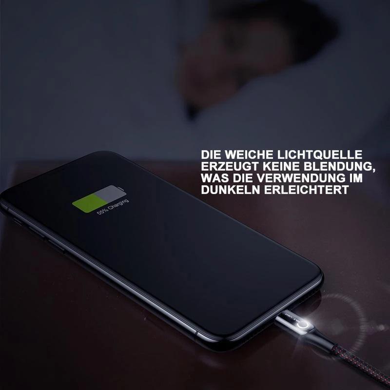 Intelligentes Ladekabel für Android, iOS & Typ C