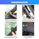 Aluminium Teleskop-Sonnenschirm