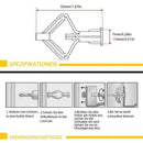 Flugzeug-Ankerbolzen