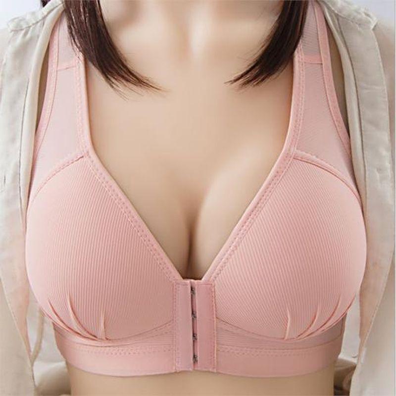 Reggiseno taglia grande con bottoni sul davanti (Spedizione Gratuita)