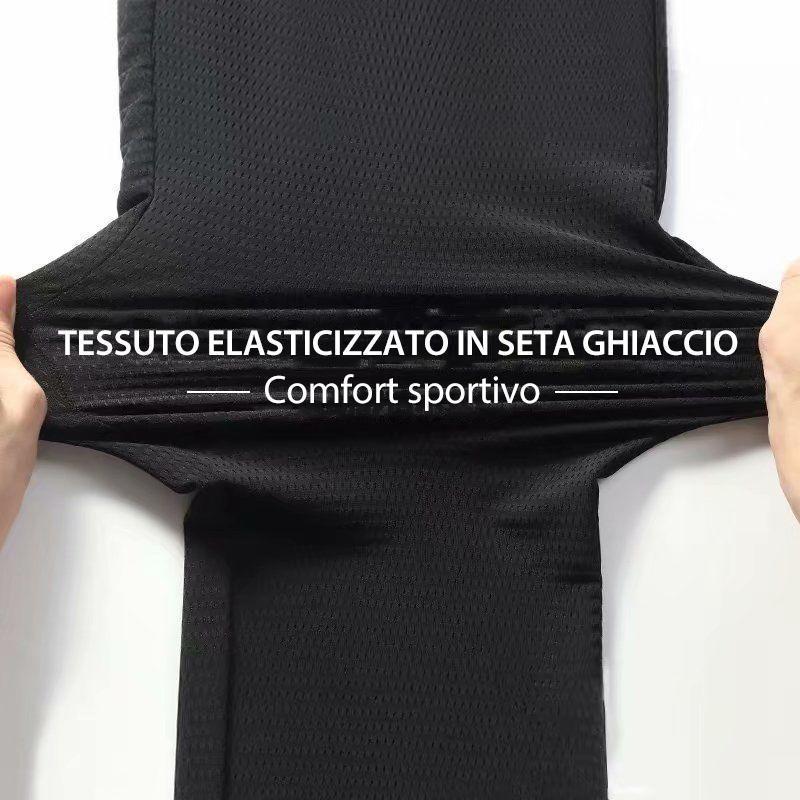 PANTALONI IN SETA DI GHIACCIO