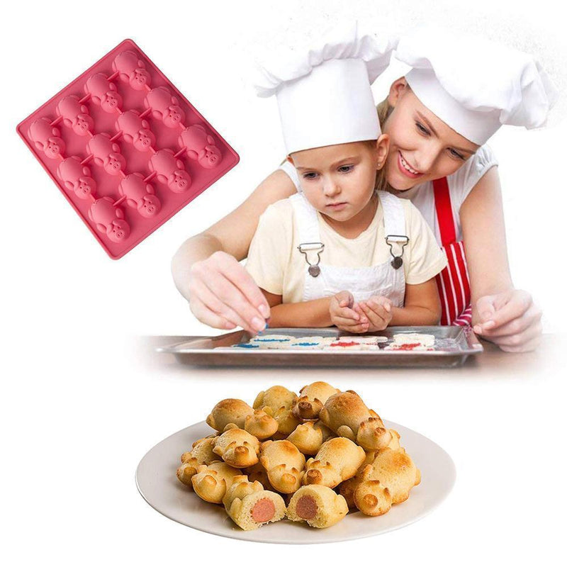 kleines Schwein-Silikonform für backen