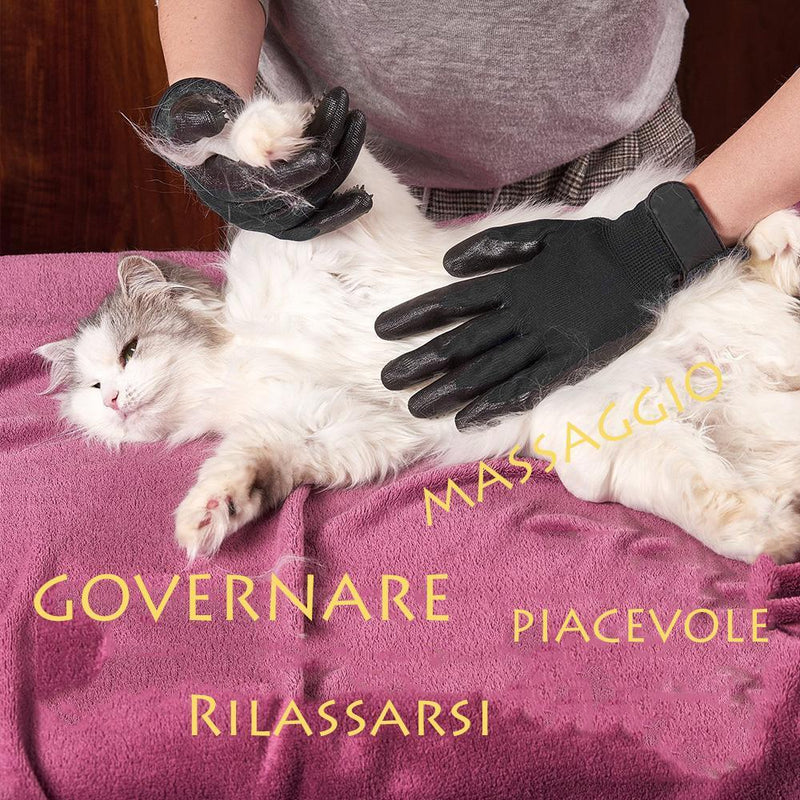 Pet governare guanti per i gatti, cani e cavalli - (1 paio)