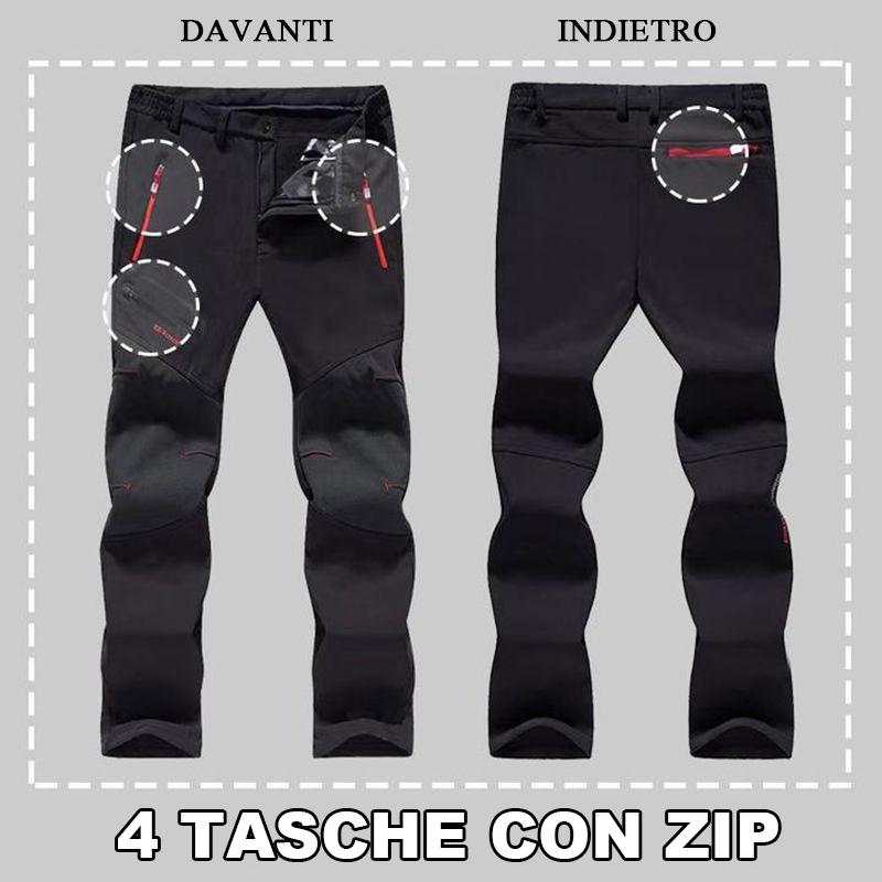 Impermeabile & Asciugatura Rapida Pantaloni Da Esterno