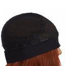 Langes lockiges Haar mit Aqua-Haarband Kopfbedeckung