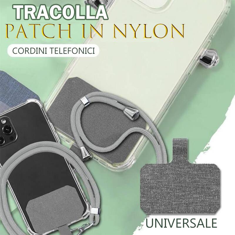 Cordini universali per telefono con toppa in nylon a tracolla