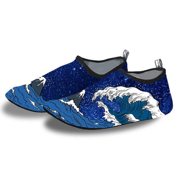 Damen- und Herren-Wasserschuhe Barfuß Schnelltrocknende Aquasocken