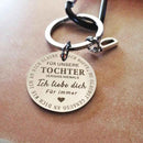 Zu meinem Sohn / meiner Tochter Schlüsselbund