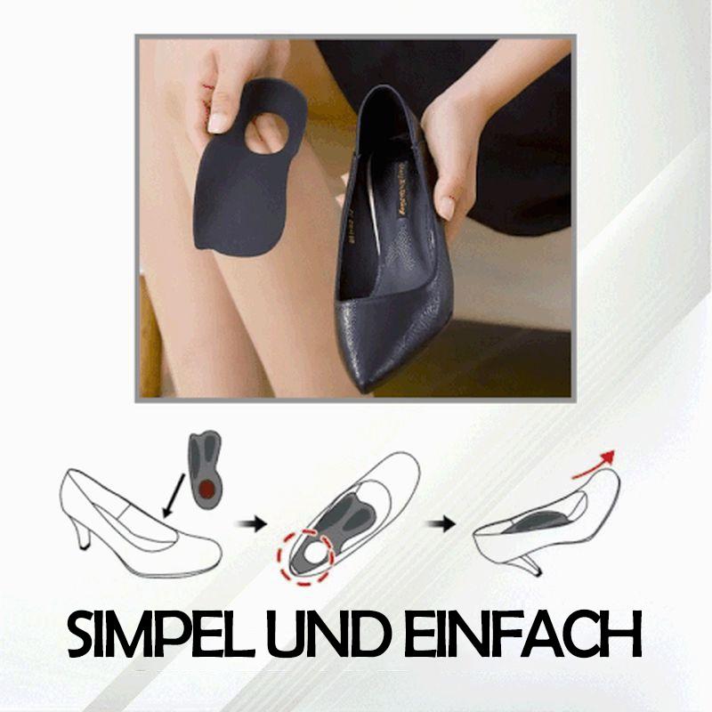 Orthopädische Einlegesohlen für Plattfuß