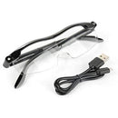 Brille mit LED-Licht