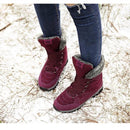 Warme High-Top-Schneeschuhe